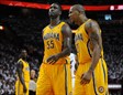 Roy Hibbert y David West resultaron importantes en el triunfo de Pacers